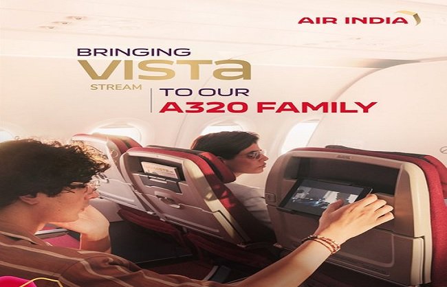 Mumbai : एअर इंडिया ने छोटे आकार के विमानों में शुरू की वायरलेस मनोरंजन सेवा
