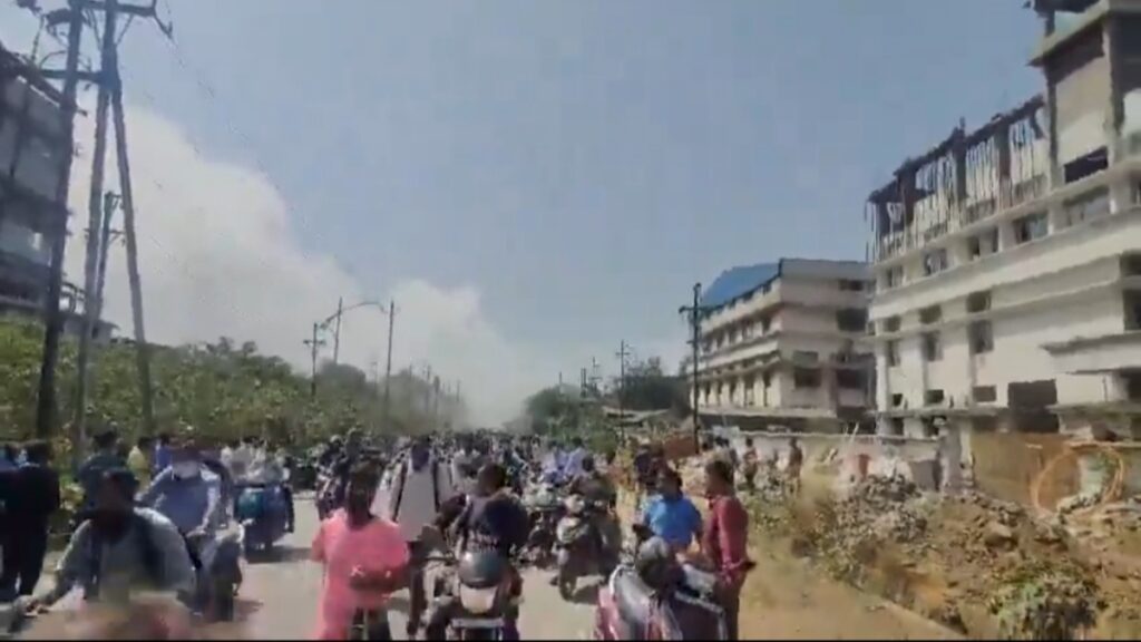 बोईसर MIDC में ओलियम गैस रिसाव से हड़कंप!