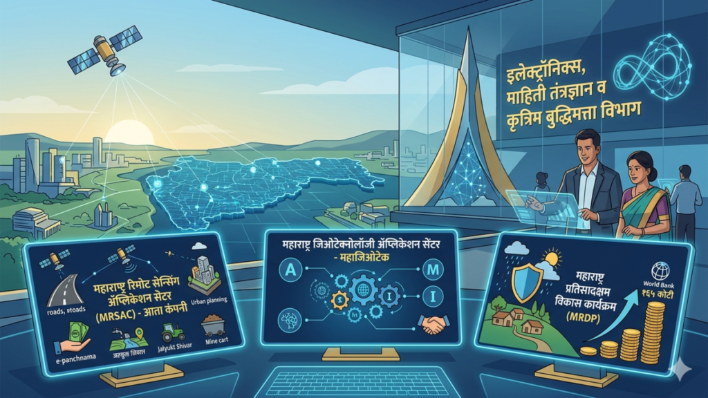 महाराष्ट्र में प्रशासनिक सुधारों का नया दौर : रिमोट सेंसिंग और AI के लिए स्वतंत्र विभाग और कंपनियों को मंजूरी