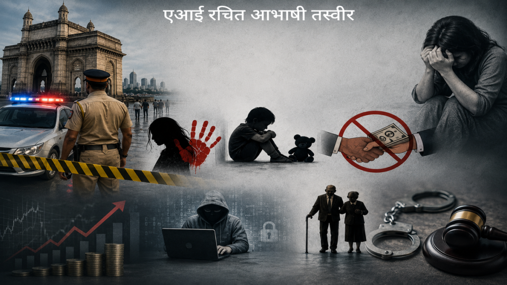 NCRB 2024 रिपोर्ट: महिलाओं, बच्चों और आर्थिक अपराधों में महाराष्ट्र टॉप पर