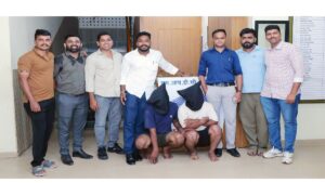 60 लाख की ज्वेलरी चोरी का फर्जीवाडा : गोल्डस्टार कंपनी का कर्मचारी गिरफ्तार