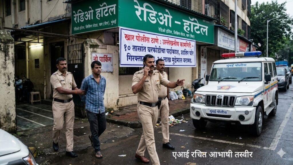 ‘मुर्गी’ ने होटल में की लाखों की चोरी : पुलिस ने 10 घंटे में दबोचा