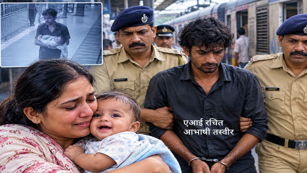 कुर्ला में छह माह के मासूम का अपहरण : चार घंटे में पुलिस ने किया सकुशल बरामद