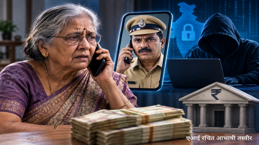 डिजिटल अरेस्ट में 71 वर्षीय महिला से 4.50 लाख की ठगी!